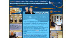 Desktop Screenshot of hqmenssalon.co.uk